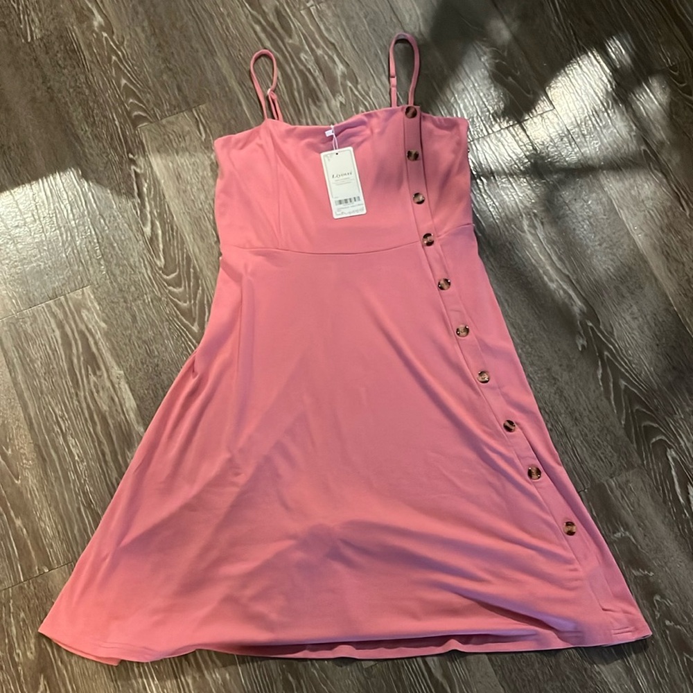 Pink Cotton Dress